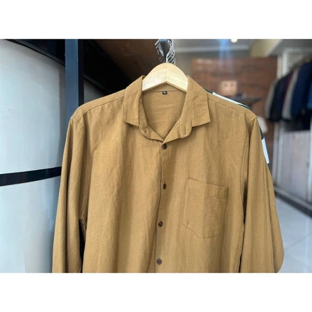 Brown Linen Shirt
