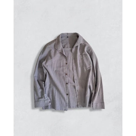 Grey Linen Shirt