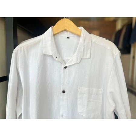 White Linen Shirt